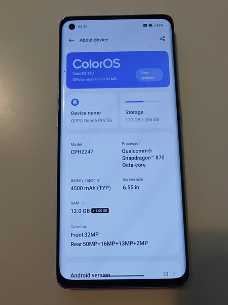 Vand Oppo Reno6 Pro 256GB Impecabil